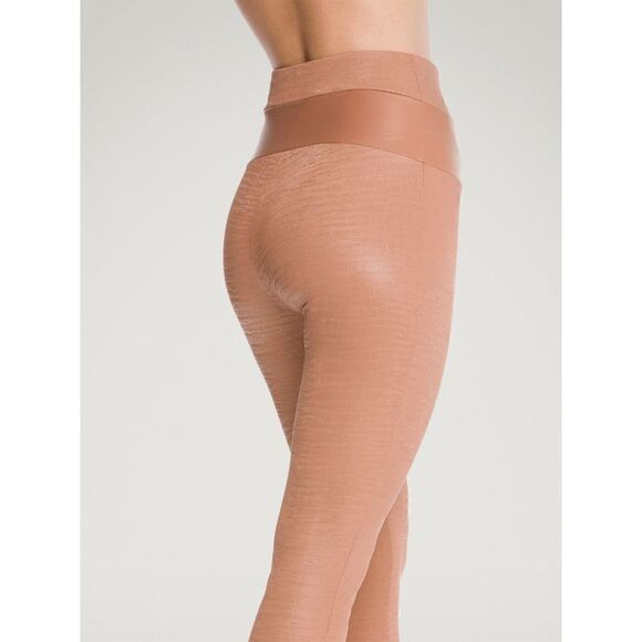 NWT Wolford Croco Leggings Nude color 10 - Picture 3 of 12